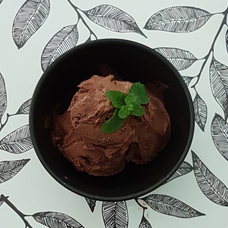 Garden to Kitchen – Choc-Mint Ice-cream